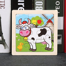 Load image into Gallery viewer, Wood Puzzles Children Adults Vehicle Puzzles Wooden Toys Learning Education Environmental Assemble Toy Educational Games For Baby and Kids