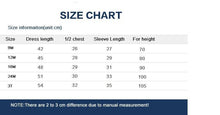 Load image into Gallery viewer, New Spring Baby Girls Sweet Bow Brim Princess Dress Kids Baby Girls Clothes For Kids Between 1-3Years