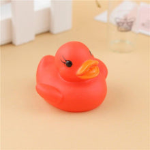 Load image into Gallery viewer, Baby Toys Rubber Bath Ducks Gold Fish for Bathing Newborns Bathroom Kids Bathtub Accessories Toddler Kids Toy