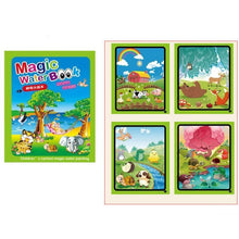 Load image into Gallery viewer, 1pcs Magical Book Water Drawing Coloring Cartoons Books Doodle Pen Painting Drawing Board For Kids Toys Birthday Gift