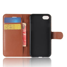 Load image into Gallery viewer, Phone Case For IPHONE 7 8 Plus Wallet Case Flip Leather Back Cover For IPHONE7 IPHONE8 IPHONE 7plus 8plus Simple Case Foldable Case Leather Case Flip Phone Cover Case
