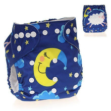 Load image into Gallery viewer, 1 Piece Baby Pocket Cloth Diaper Nappy One Size Reusable Washable Comfortable Diapers For Babies