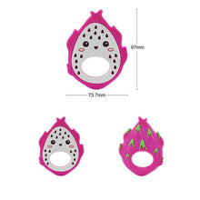 Load image into Gallery viewer, Baby Teethers Cartoon Animal Baby Teething Toy Penguin Silicone Teether Unicorn Pendant Raccoon Accessories