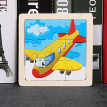 Load image into Gallery viewer, Wood Puzzles Children Adults Vehicle Puzzles Wooden Toys Learning Education Environmental Assemble Toy Educational Games For Baby and Kids