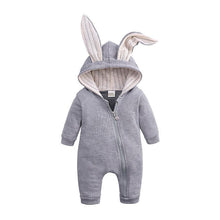 Load image into Gallery viewer, Baby Dinosaur and Rabit Jumpsuit With Zipper Newborn Baby Clothes Crawling Clothes Baby Girls and Boys Kids Costume Jumpsuit