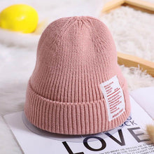 Load image into Gallery viewer, Winter Warm Baby Hat Fur Pompom Knitted Baby Hat Cap Infant Toddler Kids Hat Beanie In Modern Designer Style
