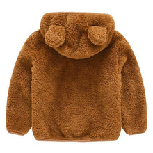 Load image into Gallery viewer, Modern Winter Fleece Children's Sweater Boys and Girls Hoodie Jacket Warm Baby Coat With Bear Ears