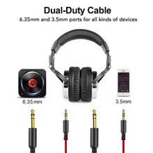 Load image into Gallery viewer, Proffesional Studio Luxury STEVVEX Headphones Hifi Studio DJ Headphone Wired Monitor Music Gaming Headset Earphone For Phone Computer PC With Mic