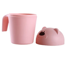 Load image into Gallery viewer, Baby Kids Cartoon Bear Bathing Cup Baby Shower Shampoo Cup Bailer Baby Shower Water Spoon Hair For Kids