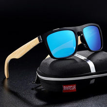 Load image into Gallery viewer, Polarized Bamboo Elegant Wood Sunglasses for Men and Women in Famous Retro Classic Style Design With UV400 Protection