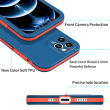 Load image into Gallery viewer, Full Cover Protective Phone Case For iPhone 12 Mini 11 Pro XS Max X XR 6 7 8 Plus Soft Silicone Shockproof Cover Full Body Anti-Shock Protection Drop Protection Silicone iphone Cover