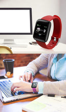 Load image into Gallery viewer, Stevvex D13 Smart Watches 116 Plus With Heart Rate Watch Smart Wristband Sports Watches With Waterproof Protection For Android Sistems