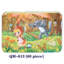 Load image into Gallery viewer, New 60 Pieces Wooden Puzzle Kids Toy Cartoon Animal Wooden Puzzles Child Early Educational Learning Toys for Christmas Gift