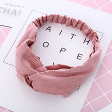 Load image into Gallery viewer, Cute Baby Girl Headbands Twisted Knotted Elastic Kids Hair Bands Turban Soft Children Head Bands for Baby Girls Hair Accessories