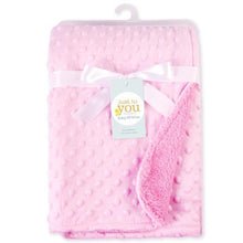 Load image into Gallery viewer, Baby Newborn Thermal Soft Fleece Swaddling Blanket, Solid Bedding Set Cotton Quilt for Infants Baby Kids