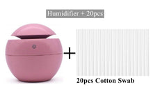 Load image into Gallery viewer, Ultrasonic Air Humidifier Wood Essential Aroma Oil Diffuser With LED Light Electric Aromatherapy Mist Maker