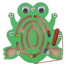 Load image into Gallery viewer, Children Magnetic Maze Toy Kids Wooden Puzzle Game Toy Kids Early Educational Brain Teaser Wooden Toy Intellectual Stevvex Board