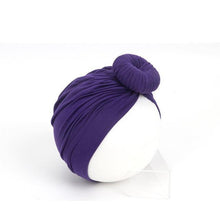 Load image into Gallery viewer, Modern Baby Headband Girl Headbands Cotton Knot Bow Turban Headband Stretchy Baby Bow For Girls