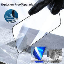 Load image into Gallery viewer, 60D 4PCS Full Cover Protective Glass on For iphone 12 X XS XR Tempered Glass Iphone 13 11 Pro Max Protection Screen Protector 3X Stronger Screen Protector for iPhone