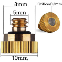 Load image into Gallery viewer, Atomizing Spray Cooling Water Fog Sprayer System Garden Nebulizer Outdoor Misting System Water Mist for Home Garden Irrigation