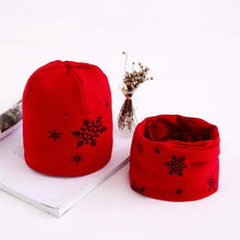 Load image into Gallery viewer, Star Print Cotton Hat And Scarf Baby Beanie Kids Caps Children's Accessories For Boys and Girls