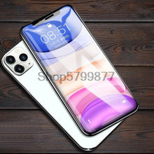 Load image into Gallery viewer, 200D Curved Soft Edge Tempered Glass For iPhone 8 7 6 6S Plus SE 2020 Protective Glass X XR 11 Pro Xs Max Screen Protector Film Tempered Glass Screen protector for iPhone Easy Installation 9H Hardness Scratch Resistant Screen Protector