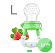 Load image into Gallery viewer, Silicone Baby Pacifier Feeder Cartoon Animal Infant Nipple Holder Newborn Fruit pacifier Tetine Silicona Nipple Bit