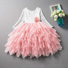 Load image into Gallery viewer, Ballet Luxury Modern Summer Baby Girl Outfit Christening Newborn Gown for Children Kids Dress