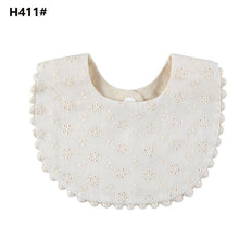 Load image into Gallery viewer, Infant Baby Bib Kid Toddler Dinner Feeding Tassel Double-side Cotton Linen Burp Cloths Saliva Towel For Baby