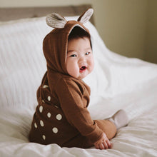 Load image into Gallery viewer, Baby Dinosaur and Rabit Jumpsuit With Zipper Newborn Baby Clothes Crawling Clothes Baby Girls and Boys Kids Costume Jumpsuit