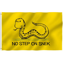 Load image into Gallery viewer, 3x5Fts Tea Party Rattlesnake Gadsden Flag Liberty Or Death Dont Tread On Me No Step On Snek