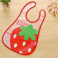 Load image into Gallery viewer, Fashion Printed Adjustable Animal Plastic Waterproof Lunch Feeding Bibs Feeding Cloth for Children In Modern Design