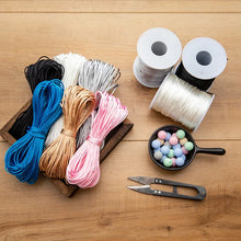 Load image into Gallery viewer, Satin Silk Nylon Cord for Baby Teether DIY Accessories