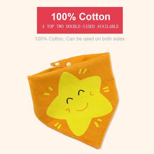 Load image into Gallery viewer, Fashion Modern 5PCS/SET Baby Triangle Double Cotton Bandana Feeding Bibs For Baby Boys/ Girls Baby Kids