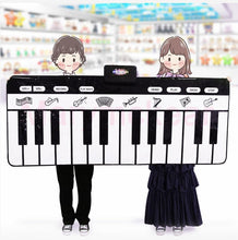 Load image into Gallery viewer, Electronic Musical Piano Mat Keyboard Baby Crawling Touch Play Game Carpet Mat Educational Musical Instrument Toy For Kids