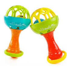 Load image into Gallery viewer, Baby Rattles toy Intelligence Grasping Gums Plastic Hand Bell Rattle Funny Educational Mobiles Toys For Baby and Kids