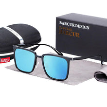 Load image into Gallery viewer, New Elegent Polarized Square Sunglasses Aluminium Magnesium Sunglasses for Men and Women With UV400 Protection