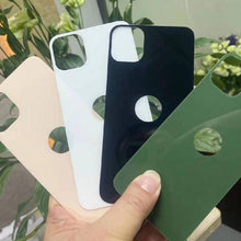 Load image into Gallery viewer, 9D Protective Back Tempered Glass For iPhone 13 12 11 Pro MAX 7 8 Plus Full Cover Screen Protector Film For iPhone XS MAX XR Ultra Thin All -Coverage Full Glass Back Tempered Glass Screen Protector Film for iPhone