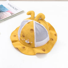 Load image into Gallery viewer, Baby Sun Hat Heart Print Baby Boy/Girl Hat Outdoor Kids Bucket Hat Children Hat Baby Beach Caps Beanie For Girls