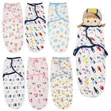 Load image into Gallery viewer, 100% Cotton Baby Swaddle Wrap Blanket Newborn Infants Baby Envelop Sleep Bag Sleepsacks For Girls