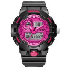 Load image into Gallery viewer, Sport Digital Watch for Men and Woman With Luminous Dual Time Waterproof 5 Bar Modern Men's Military Wristwatch WIth Night Mode