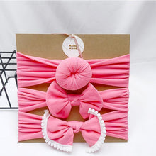Load image into Gallery viewer, Baby Headbands For Newborn Hair Band Cute Baby Bow Flower Elastic Bow Headwear Kids Gifts Girl Hair Accessories