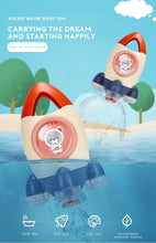 Load image into Gallery viewer, Baby Spin Water Spray Rocket Bath Toys for Children Toddlers Shower Game Bathroom Sprinkler Baby Bath Toy for Kids