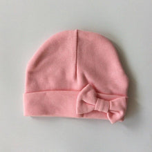 Load image into Gallery viewer, Modern Baby Girls and Boys Cotton Butterfly Hat For Newborn Infant Caps For Winter ad Sleeping for Baby Kids