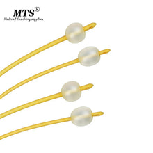 Load image into Gallery viewer, MTS 10pcs/lot 2way Silicone Coated Latex Foley Catheter medical disposable urinary catheter with Plastic Valve