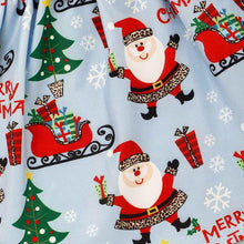 Load image into Gallery viewer, Baby Girls Print Christmas Santa Dress Princess Outfits Long Sleeve Fashion Unique Design Perfect Gift