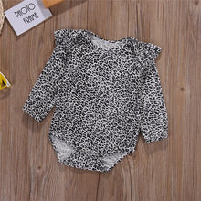 Load image into Gallery viewer, Spring Summer Infant Leopard Clothes Baby Girl Romper Cotton Rompers Long Sleeve Jumpsuit For Baby Girls