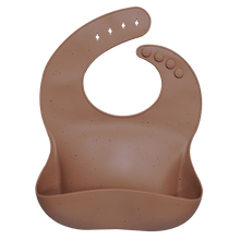 Load image into Gallery viewer, Silicon Breastplate Baby Bib Waterproof Solid Infant Bandana Bibs Newborn Feeding Burp Cloth Bib For Kids