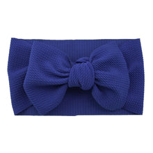 Load image into Gallery viewer, Big Bow Knot Solid Elastic Hairband Headband Stretch Turban Head Wrap Headwear
