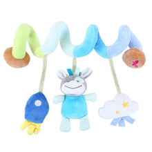Load image into Gallery viewer, Modern Baby Development Giraffe Animal Hand Bells Rattles Handle Toys Stroller Hanging Teether Baby Toys For Kids